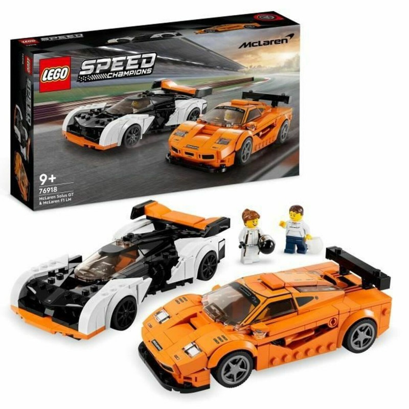 Set de construction Lego McLaren Solus GT & McLaren F1 LM 581 Pièces