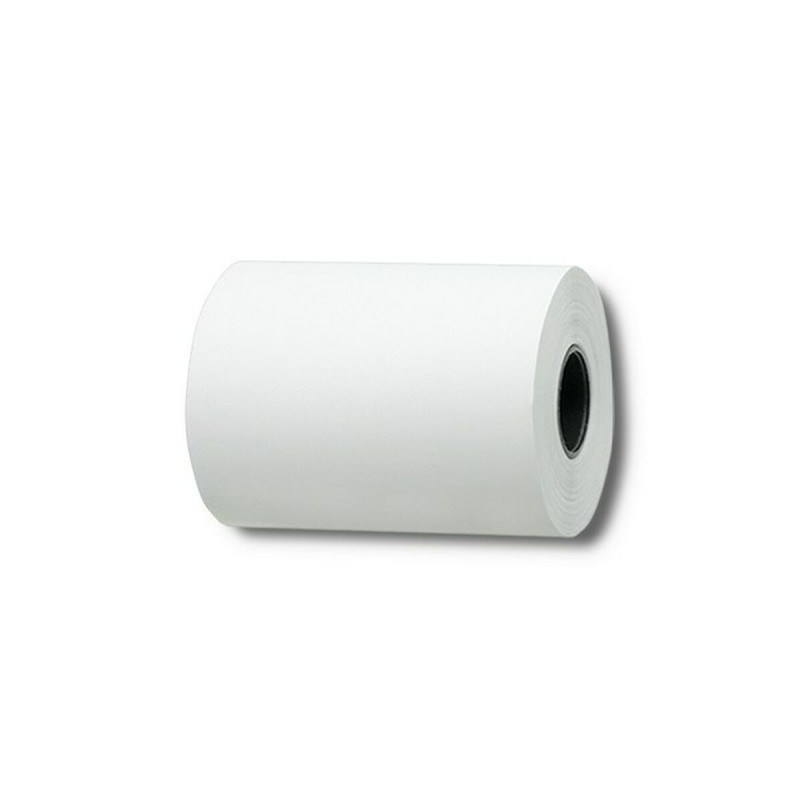 Rouleau de Papier Thermique Qoltec 51896 10 Unités Blanc 57 mm 20 m