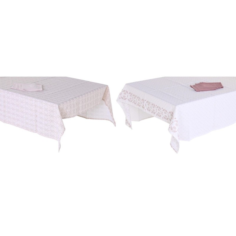 Nappe et serviettes de table DKD Home Decor 150 x 150 x 0