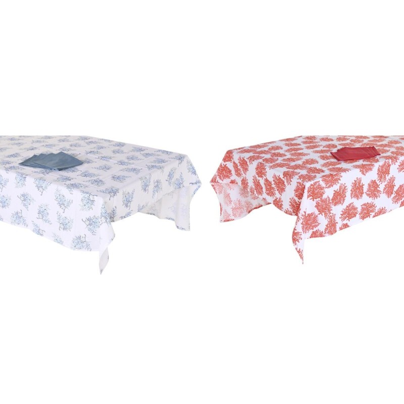 Nappe et serviettes de table DKD Home Decor 150 x 150 x 0