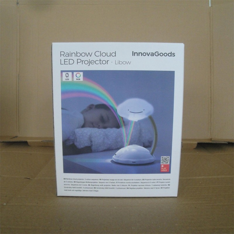 Projecteur LED Nuage Arc-en-ciel Libow InnovaGoods