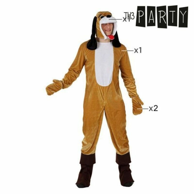 Déguisement pour Adultes Th3 Party Marron animaux XL