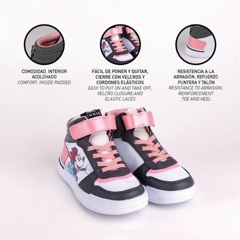 Chaussures de Sport pour Enfants Minnie Mouse Rose