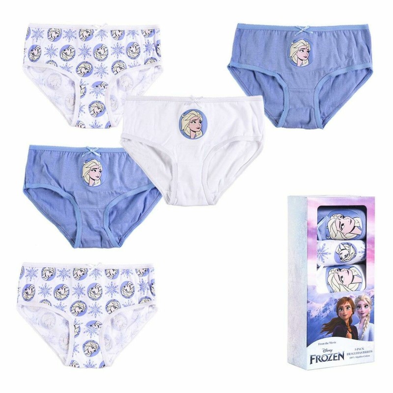 Pack de culottes pour fille Frozen 5 Unités Multicouleur