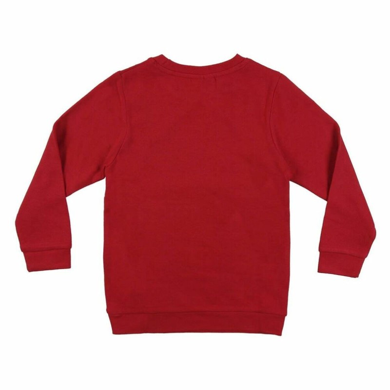 Sweat sans capuche enfant Mickey Mouse Rouge