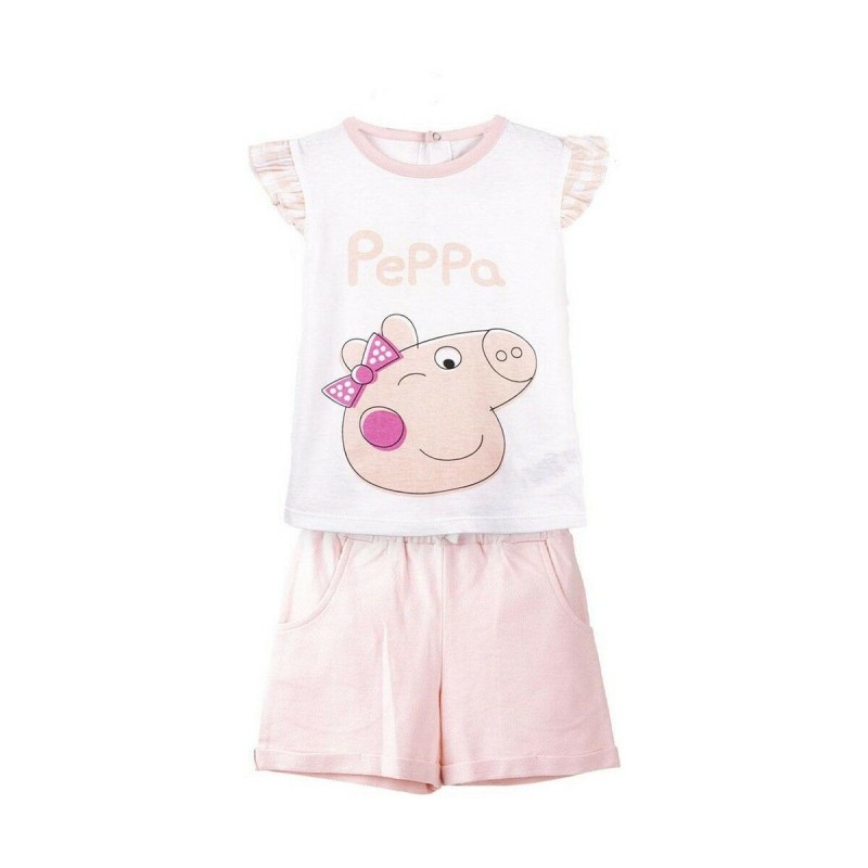 Ensemble de Vêtements Peppa Pig Blanc Enfant