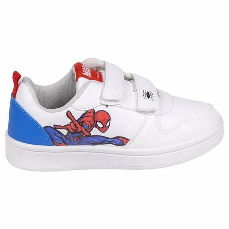 Chaussures de Sport pour Enfants Spider-Man Blanc