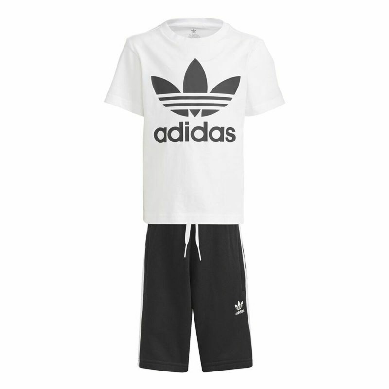 Ensemble de Sport pour Enfants Adidas Adicolor  Blanc