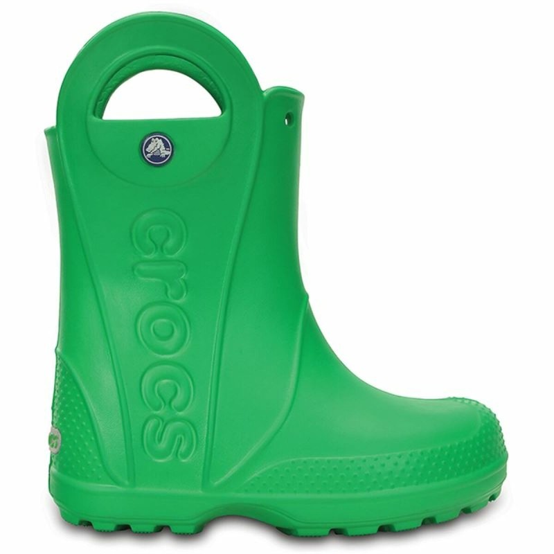 Bottes en Caoutchouc pour Enfants Crocs Handle It Rain Vert