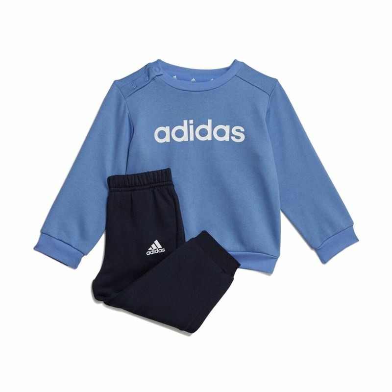 Survêtement Enfant Adidas Lin Fl Jog Bleu